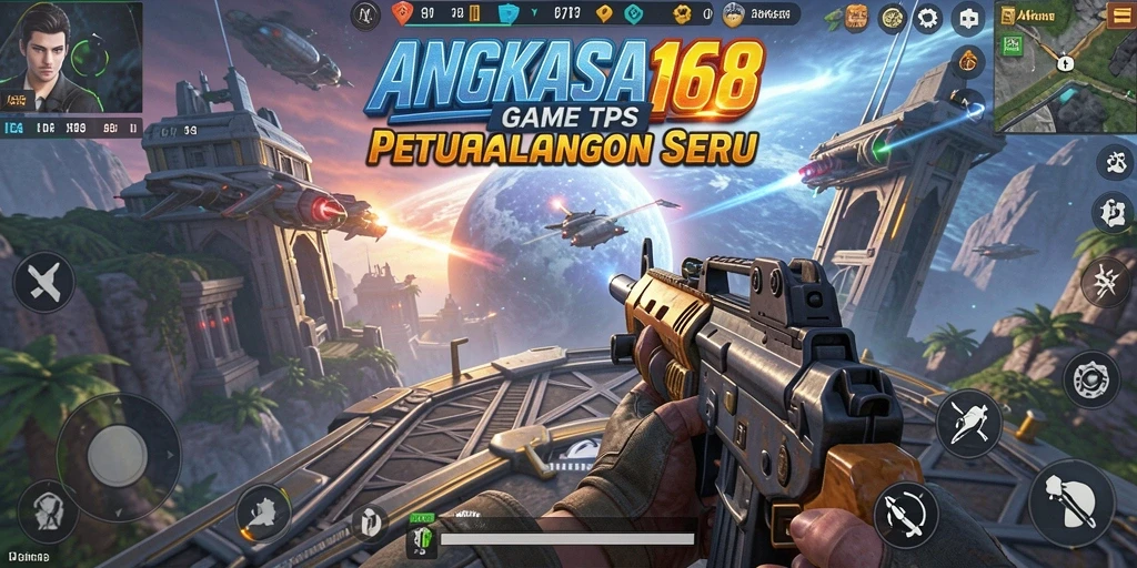 Tampilan seru pertempuran luar angkasa di ANGKASA168.