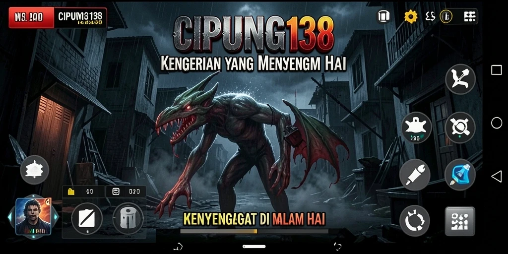 Tampilan mencekam dari gameplay CIPUNG138 yang bikin merinding.