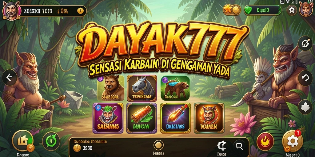 Tampilan menarik gameplay Kasino dari DAYAK777 yang menghibur.