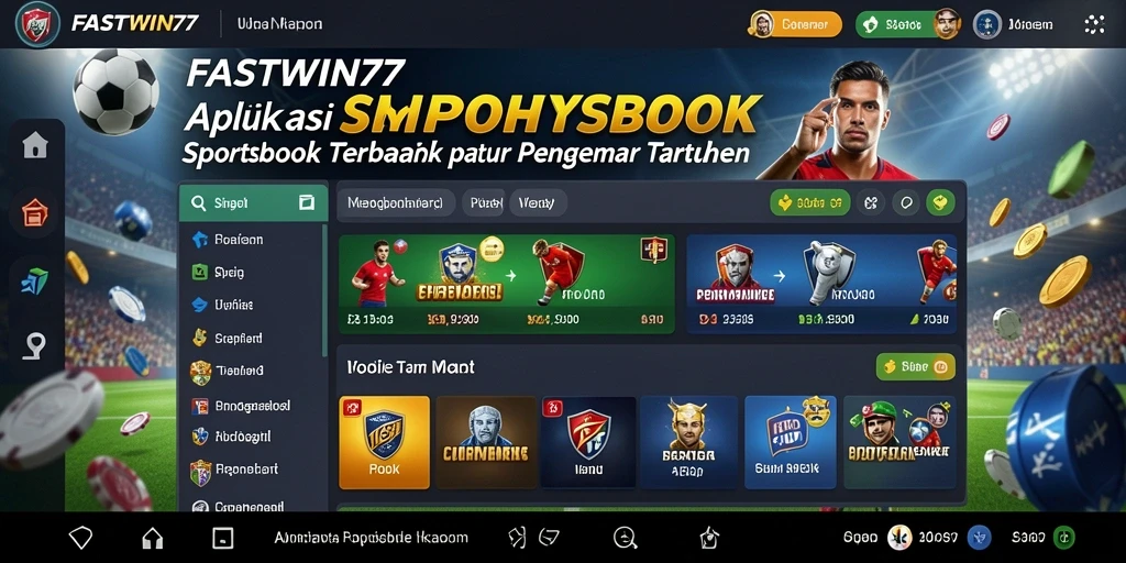 Tampilan gameplay menarik pada aplikasi Sportsbook FASTWIN77.