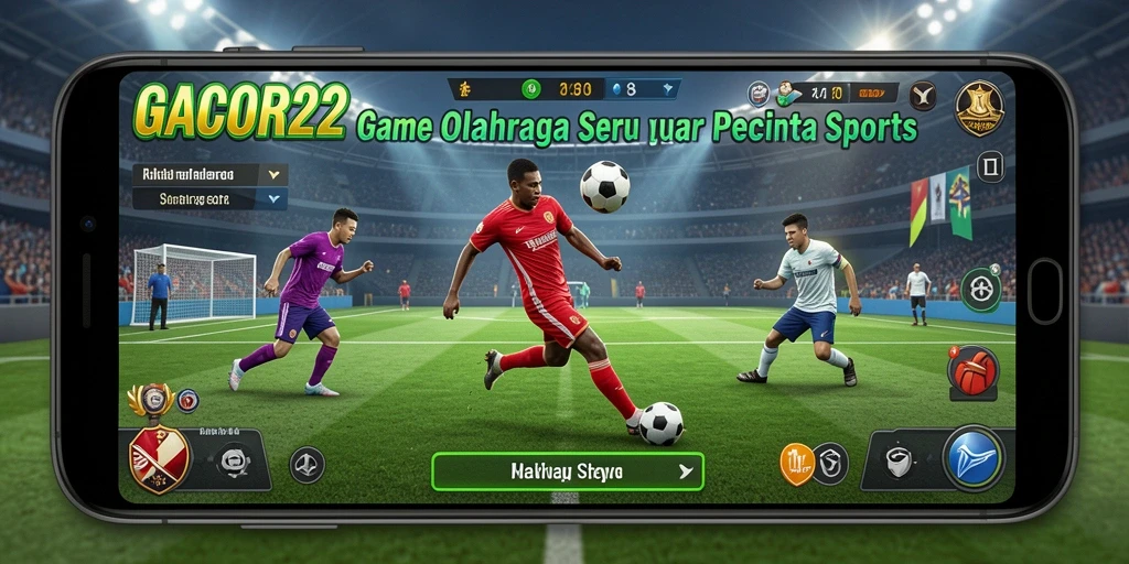 Screenshot dari gameplay seru GACOR22 yang memperlihatkan aksi olahraga.
