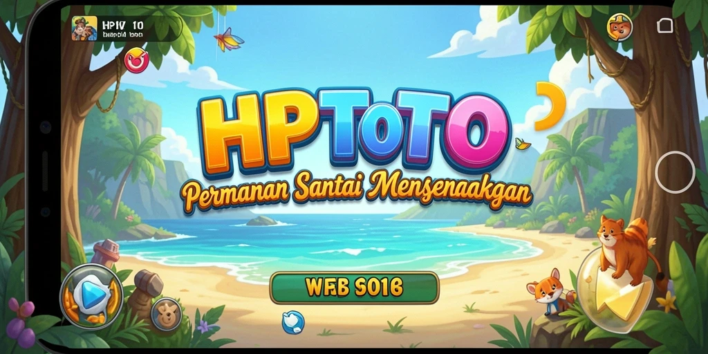 Tampilan gameplay HPTOTO yang penuh warna dan interaktif.