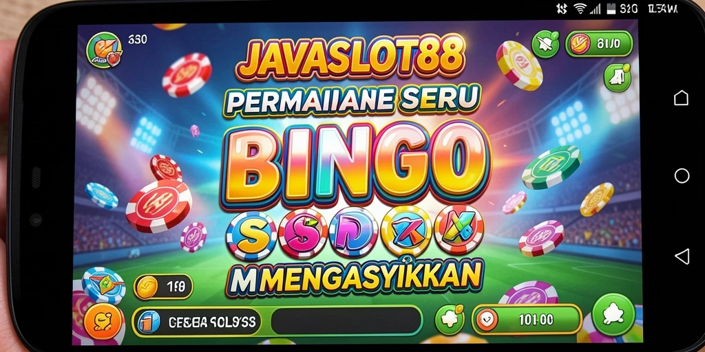 Tampilan gameplay seru dari game Bingo JAVASLOT88.