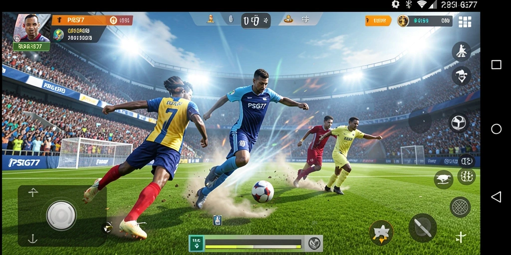 Screenshot gameplay PSG77 yang menarik dan penuh aksi olahraga.