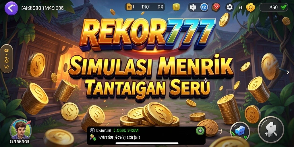 Tampilan gameplay menarik dari REKOR777 dalam simulasi menyenangkan.