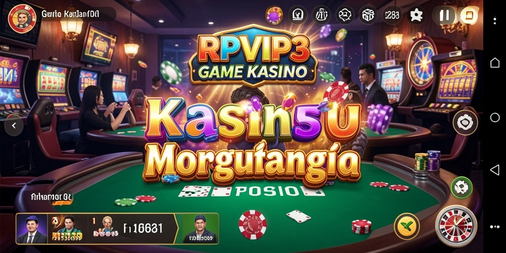 Tampilan menarik dari gameplay Kasino di RPVIP3.